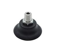 1Pcs Internal Thread Single Layer Vacuum Suction Cup PS-10 Rubber Suction Cup with Adapter for Robot(PPS-20-F-N)