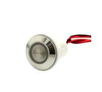 1pcs IP68 22mm Pre-wired momentary latching Push button switch red green blue yellow black white Normally open 2NO IDGTTLDF(Beige,12V)