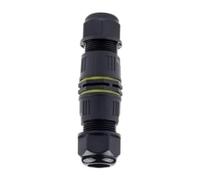 1PCS IP68 M16 Waterproof Connector - 2/3 Pin Screw Wiring Terminal Adapter for LED Lights and Outdoor Junction Boxes(M16 2P 7-10mm)