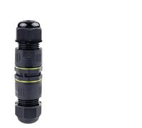 1PCS IP68 M25 Straight Cable Connector Waterproof Outdoor With 2/3 Pin Docking Quick Terminal Wire Connectors For LED Light Electric(M25 2P 5-8mm)