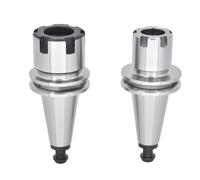 1pcs ISO20 ER16 ER20 Collet Chuck ISO25 ISO10 SK10 SK16 Spindle Tool Handle Accuracy 0.002mm M MS for Engraving Machine Milling(ISO20-SK10-35L)