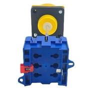 1pcs Isolating Switch YMD11-25B With Padlock Aluminum Pole 25A 32A 3P Load Break Power Cut Off Outside Electrical Cabinet(3P 6Terminals,32A)
