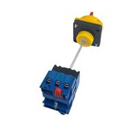 1PCS Isolator Disconnect Switch With Padlock 40A 3P/4P 2 Position On-off Rotary Cam Switches Cabinet Control YMD11-40B/4P(3P)