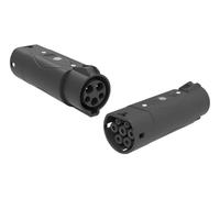 1pcs J1772 Type1 to Type 2 Adapter 32A 250V Small Portable Connector Car Charging Charger