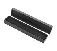 1pcs Jewelry Gift Box, Black Long Necklace Box Kraft Paper Jewelry Box Necklace Earrings Chain Jewelry Valentine's Day Jewelry Gift Box (4.3 * 21.3 * 2.3cm)