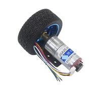 1pcs JGA25-370 DC 6V 12V 24V Geared Motor Encoder Speed Measuring Code Disc High Power Large Torque Balance Trolley Motor(With bracket,60)