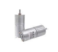 1PCS JGA25-370 DC electronic starter geared electronic starter 6/12/24V high torque gear electronic starter 5/10/15/30/60/100/150/200/300/400/500/1000/1200rpm(10,12V)