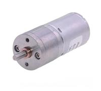 1PCS JGA25-370 DC electronic starter geared electronic starter 6/12V high torque gear electronic starter 12/27/58/128/169/282/1364 rpm AUOQKQUT(128,6V)