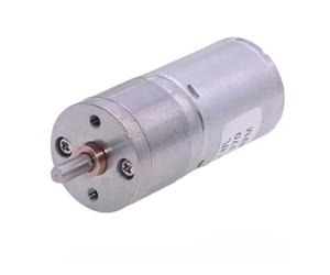 1PCS JGA25-370 DC electronic starter geared electronic starter 6/12V high torque gear electronic starter 12/27/58/128/169/282/1364 rpm MQXFCZUX(1364,6V)