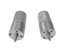 1pcs JGA25-370 Miniature Geared Motor DC Motor 6V 12V 24V Electric gear Motor High Torque 12/27/58/128/169/282/625/1364rpm(24V,58rpm)