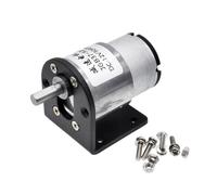 1pcs JGB37-520 12V 24V High Torque Gear Box Electric Motor Gearmotor 5/10/20/30/45/60/100/200/300/600rpm(600RPM_12V WITH BRACKET)