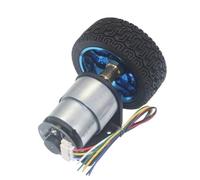 1pcs JGB37-520 DC 12V Gear Motor And Encoder Mounting Bracket Coupling Wheel(178rpm)