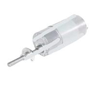 1PCS JGB37-555 6V 12V 24V DC Motor M6*50MM Threaded Shaft High Torque Metal Gear Motor(Package B,200 RPM,24V)