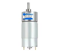 1pcs JGB37-555 Micro DC speed motor Motor 12V24V gear Low speed motor can rotate forward and backward(Motor x Stand,15 RPM,24V)