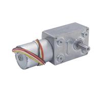 1pcs JGY-2430 24v DC Worm Gear Motor 12v Self-Locking Reversible Speed Measuring DC Motor(12V,40rpm)