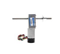1pcs JGY-370 Double Shaft Self-Locking Micro DC Geared Encoder Motor