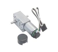 1pcs JGY-370 Encoder Signal Feedback Speed Measurement, Turbo Worm Double Out Shaft Deceleration High Torque Low Speed Motor(10rpm,12V)