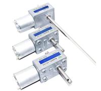 1PCS JGY-370 Turbo Worm DC Gear Motor, Special Motor(A shaft length 320,10 RPM,12V)