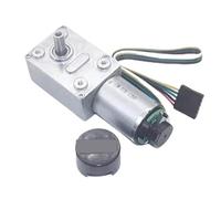 1pcs JGY-370 Turbo Worm Gear Motor, Encoder Tachometer Motor, DC6V 12V 24V High Torque Low Speed Self-locking Motor JGY-370GB(23RPM,24V)