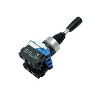 1PCS Joystick Switch Momentary 2/4 Positions Self Latching Spring Return Wobble Stick 22mm Monolever Rocker Cross Switch(2 way Self reset)