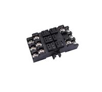 1pcs JQX-38F 3Z 40A relay base JQX-38F relay socket 11 feet high power rail installation
