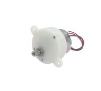 1PCS JS30 Gear Motor 6V Micro Gear Motor Eccentric Low Speed 5RPM/100RPM Plastic Gear Mute Gear Reducer for Stage Lights Toy Robot(5RPM)