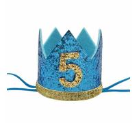 1Pcs Jungle Safari Happy Birthday Party 1 2 3 Year Old Crown Headband Hat Birthday Baby Shower 1st Birthday Party-5_b
