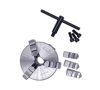 1PCS K11-100 3 Jaws Manual Lathe Chuck with Machine Tools Accessories K11-100 3-Jaw Lathe Chuck Self-Centering Metal