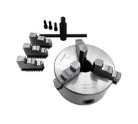 1PCS K11-125 3 Jaws Manual Lathe Chuck with Machine Tools Accessories K11-125 3-Jaw Lathe Chuck Self-Centering Metal