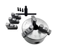 1PCS K11-125 3 Jaws Manual Lathe Chuck with Turning Machine Tools Accessories K11-125 3-Jaw Lathe Chuck Self-Centering Metal
