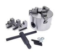 1PCS K11-80 3 Jaws Manual Lathe Chuck with Turning Machine Tools Accessories K11-80 3-Jaw Lathe Chuck Self-Centering Metal New