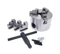1PCS K11-80 3 Jaws Manual Lathe Chuck with Turning Machine Tools Accessories K11-80 3-Jaw Lathe Chuck Self-Centering New