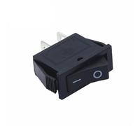 1PCS KCD3 Rocker Switch 15A 250V/20A 125VAC 2Pins SPDT ON-OFF 2 Position Black Boat Power Switch IDGTTLDF(Gold)