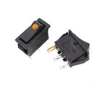 1pcs KCD3 Rocker Switch ON OFF 3Pin 16A 250VAC With Dot LED Boat Rocker Switch Red Blue Green Yellow Light IDGTTLDF(Yellow)