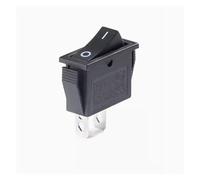 1PCS KCD3 Rocker Switch ON-OFF ON-OFF-ON 2 Postion 3 Pins Electrical equipment With Light Power Switch 16A 250V / 20A 125V AC IDGTTLDF(Black 2P2T)