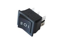 1PCS KCD4 31x25MM ON-OFF-ON 6-pin black power rocker switch 16A 250V AC/ 20A 125V AC switch