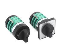 1pcs KDHC-32/3X3-3 32A Gas Shielded Welding Machine 3 Gears 3 Sections Adjustable Welding Machine Rotary Changeover Cam Switch(32A with panel)