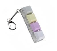 1Pcs Keyboard Fidget Age 2+, a Tool for Relaxation and Stress Relief, a Fidget Keyboard for Everyone To Kill Time, Portable Detachable Fidget Keychain Suitable for Boys and Girls Gifts.
