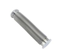 1pcs KF16 KF25 KF40 KF50 Vacuum Flange Flexible Hose - 100mm to 500mm Stainless Steel Corrugated Bellows Tube(Ordinary Bellows,100MM_KF25)