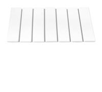 1Pcs Kitchen Drying Mat Foldable Dish Draining Drain Pad Faucet Placemats for Kitchen Countertops,Sinks(White)