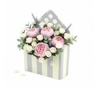 1pcs Korean Floral Envelope Bouquet Box, Large-sized Teacher's New Gift Box, Day 2026 Gift Packaging Foldable