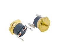 1PCS KSD301 M4 Copper Screw Thermostat Bimetallic 40C-150C Degree 10A 250V Normally Closed 45C 65C 75C 85C 90C 100C 140C 150C Degree(60 degree)