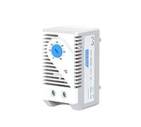 1pcs KTS011 NO NC Temperature Controller KTO011 Mechanical Switch Cabinet Thermostat And Humidity Control 0-60℃ AC250V 10A(KTS011-NO)