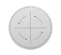 1PCS Kumihimo Disks Foam Braiding Disk Macrame Braided Plate Handmade Weaving Disk Plate DIY Materials Sewing Tools for Making Flat Braids Friendship Bracelets