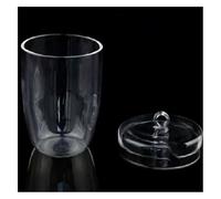 1pcs Lab Glass Crucible With High Purity And High Temperature Resistance 10/20/30/50/100/150/200/250/300ml(200ml)