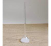 1Pcs Lab Glass Sand Core Straight Type Gas Dispersion Tube, Air Guiding Glass Pipe Sand Plate Gas Diffusion Distribution Tube (Size : Sand core DIA 30mm)
