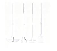 1pcs Lab PTFE Stirring Paddle Stirrer Moon Cross Plate Type F4 Mixing Bar