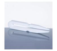 1pcs Lab PTFE Tweezers Thickened F4 PTFE Forceps 100/150/200mm Strong Acid-Base Resistance(100mm)