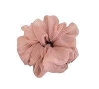 1pcs Large Hair Rope For Women Simple Does Not Hurt The Hair Hair Rope Cute High Ponytail Scrunchie(Rose red)