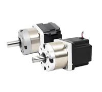 1pcs Large Tq 57/60mm Nema 23 24 Reduction Stepper Motor Reducer 2-Phase Planetary Geared Stepper Motors Driver Gearbox(Reduction Ratio 47,Driver-Um244(Pulse))